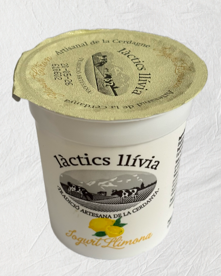 Yogur de limón · Caja de 6 unidades
